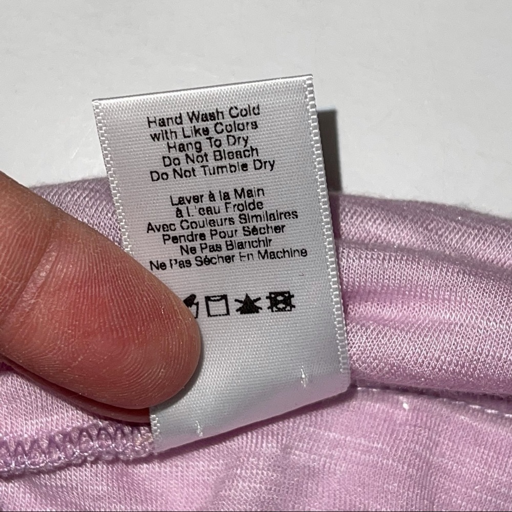 NEW Blue Life Lilac Deep V Haley Halter Bodysuit XS - Picture 13 of 14